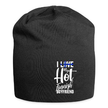 Finlande - Bonnet en jersey - noir - Devant