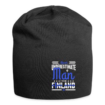 Finlande - Bonnet en jersey - noir - Devant