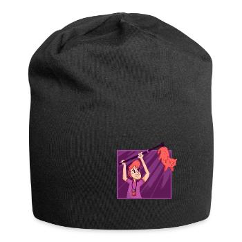 Lustiges Geschenk Boom Operator Tonangler Ton - Jersey-Beanie - Schwarz - Vorne