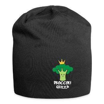 Le brocoli - Bonnet en jersey - noir - Devant