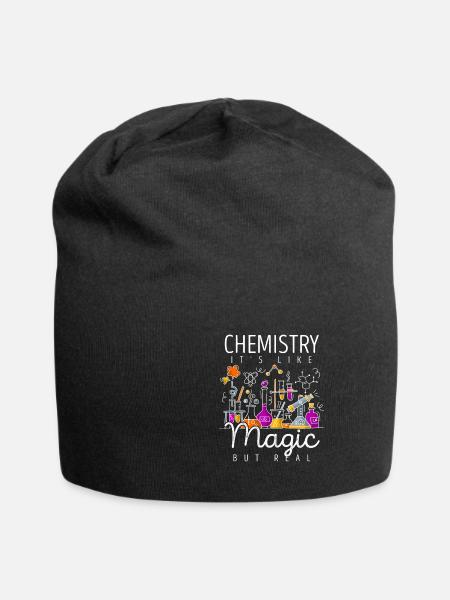 chimie - Bonnet en jersey - noir