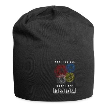 chemie - Jersey-Beanie - Schwarz - Vorne