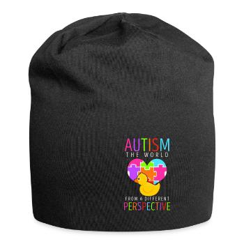 autism - Jersey Beanie - black - Front