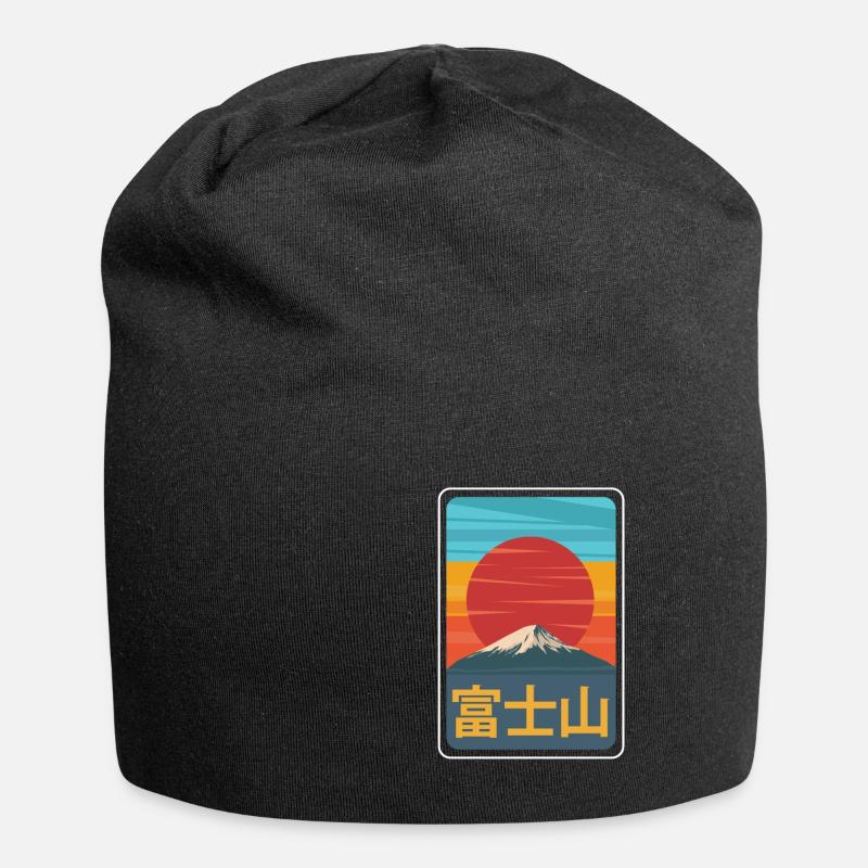 Japan - Jersey-Beanie - Schwarz