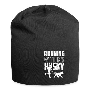 Husky - Jersey Beanie - black - Front