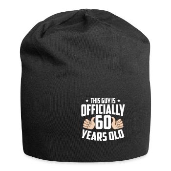 60th birthday - Jersey Beanie - black - Front