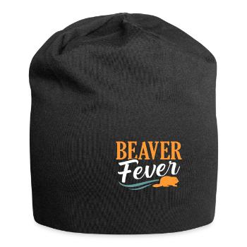 Biber - Jersey-Beanie - Schwarz - Vorne