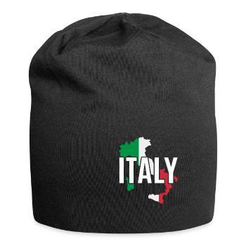 Italy - Jersey Beanie - black - Front