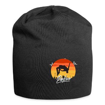 Parkour Running Gift - Jersey Beanie - black - Front