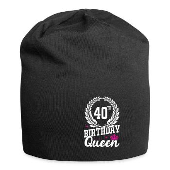 40th birthday - Jersey Beanie - black - Front