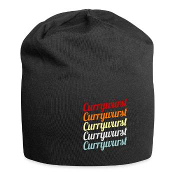 Currywurst - Jersey Beanie - black - Front