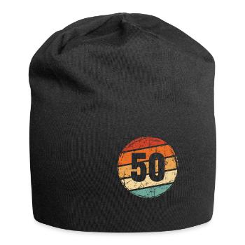 50th birthday - Jersey Beanie - black - Front