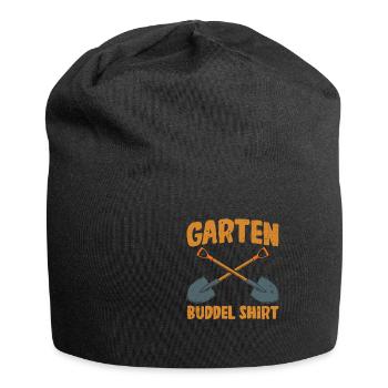 Garten Buddel Shirt Gärtner Hobbygärtnerin - Jersey-Beanie - Schwarz - Vorne