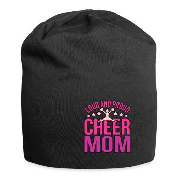 Cheerleading - Jersey-Beanie - Schwarz - Vorne