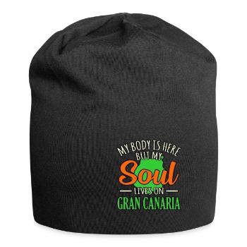 Gran Canaria - Jersey Beanie - black - Front
