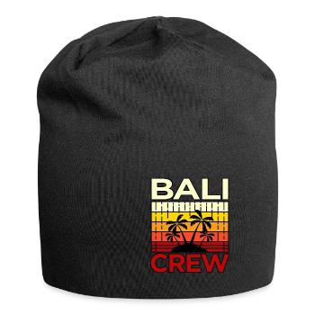 Bali - Jersey-Beanie - Schwarz - Vorne