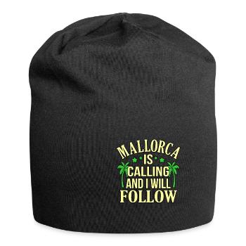 Mallorca - Jersey-Beanie - Schwarz - Vorne