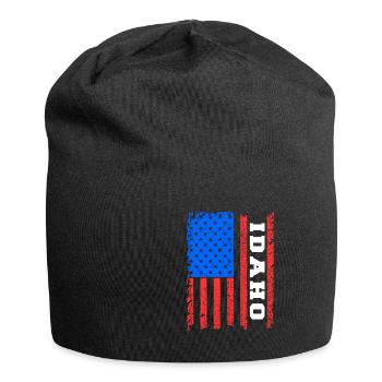 Idaho - Jersey-Beanie - Schwarz - Vorne