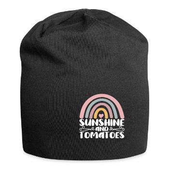 Tomate - Jersey-Beanie - Schwarz - Vorne
