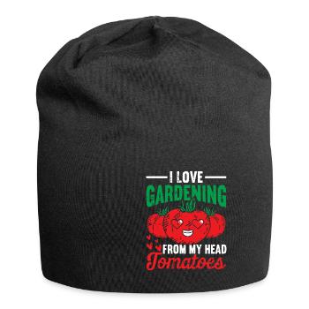 Tomate - Jersey-Beanie - Schwarz - Vorne