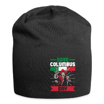 Christopher Columbus - Jersey-Beanie - Schwarz - Vorne