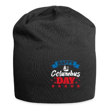 Christopher Columbus - Jersey-Beanie - Schwarz - Vorne