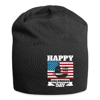 Christopher Columbus - Jersey-Beanie - Schwarz - Vorne