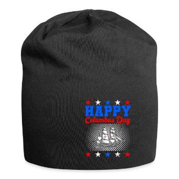 Christopher Columbus - Jersey-Beanie - Schwarz - Vorne