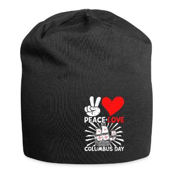 Christopher Columbus - Jersey-Beanie - Schwarz - Vorne
