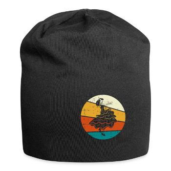 Flamenco - Jersey-Beanie - Schwarz - Vorne