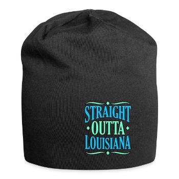 Direkt Aus Louisiana Geschenk - Jersey-Beanie - Schwarz - Vorne