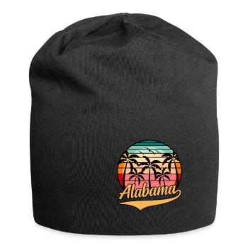 Alabama reisen geschenk - Jersey-Beanie - Schwarz - Vorne
