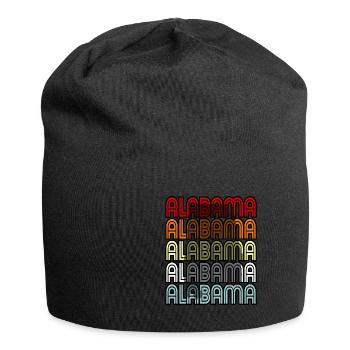 Alabama abenteurer geschenk - Jersey-Beanie - Schwarz - Vorne