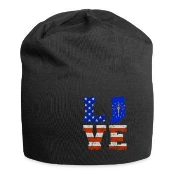 Dear Indiana Gift - Jersey Beanie - black - Front