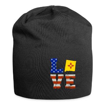 Dear new Mexico gift - Jersey Beanie - black - Front