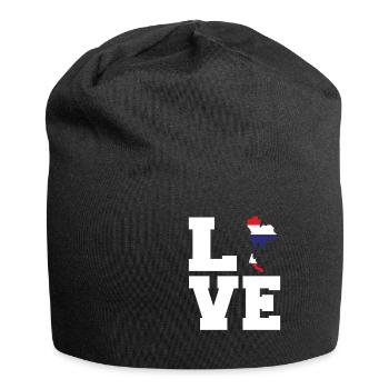 Thailand - Jersey-Beanie - Schwarz - Vorne