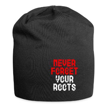 Roots Indonésie Cadeau - Bonnet en jersey - noir - Devant