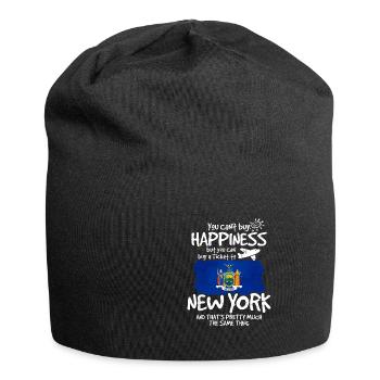 New York - Bonnet en jersey - noir - Devant