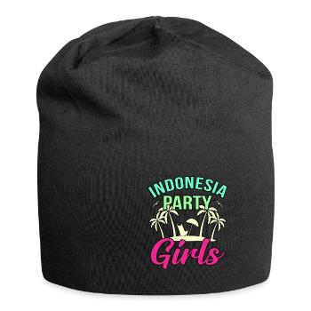 Indonésie - Bonnet en jersey - noir - Devant