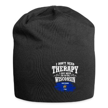 Wisconsin - Bonnet en jersey - noir - Devant