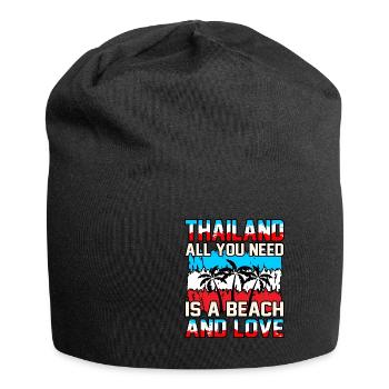Thaïlande - Bonnet en jersey - noir - Devant