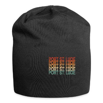 Port St. Lucie Florida - Jersey Beanie - black - Front