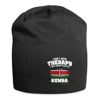 Kenya - Bonnet en jersey - noir - Devant