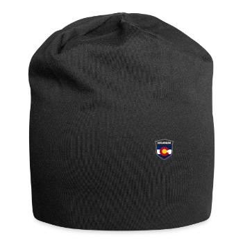 Colorado - Jersey-Beanie - Schwarz - Vorne
