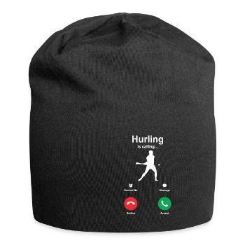 Schleudern - Jersey-Beanie - Schwarz - Vorne