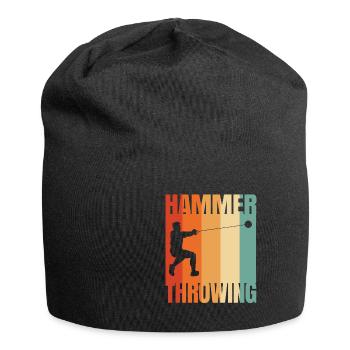 Hammer throw - Jersey Beanie - black - Front