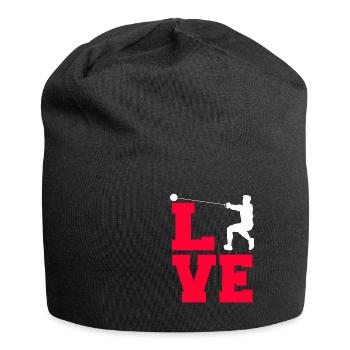 Hammer throw - Jersey Beanie - black - Front