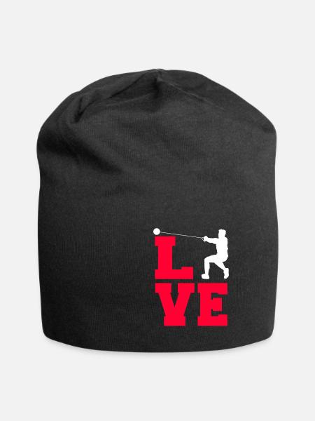 Lancer de marteau - Bonnet en jersey - noir