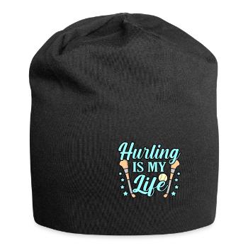 Schleudern Ist Mein Leben - Jersey-Beanie - Schwarz - Vorne