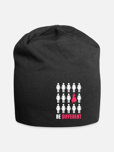 Flamenco - Jersey-Beanie - Schwarz